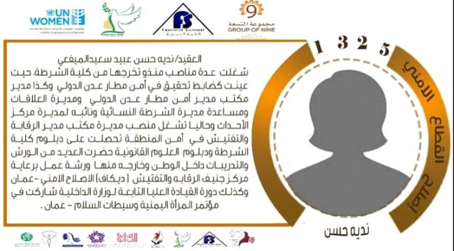 العقيد/نديه حسن عبيد سعيدالميفعي