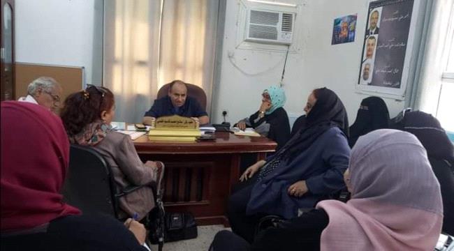 مجموعة التسعة تلتقي مع مدير إدارة البحث الجنائي بمحافظة عدن 